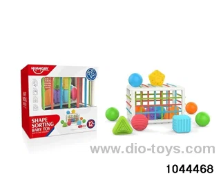 Educational rectangular Cesare children's educational enlightenment Early education toys Mother baby toys Creative toys for babies in display box