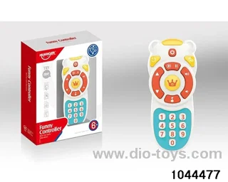 Infant acousto-optic remote control children's enlightenment early education toys baby pacify toys creative toys in window box