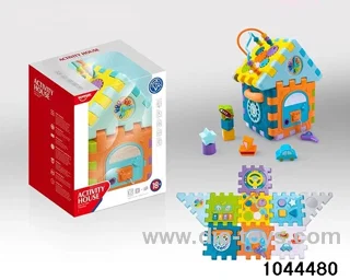 (GCC) Brainstorming fun house Children's enlightenment Early education toys Mother baby toys Baby pacify toys Creative toys in window box