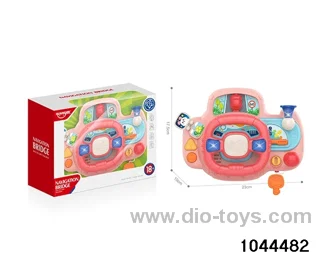 WISDOM STEERING WHEEL (PINK) IN WINDOW BOX