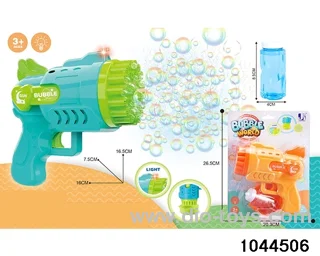 ELECTRIC 29 HOLE ANGEL BUBBLE GUN IN Blister with insert