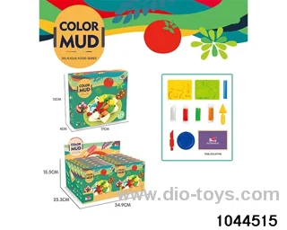 Pizza mud in color box