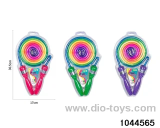 Rainbow rope skipping in blister