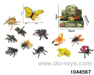 12 insects in window box