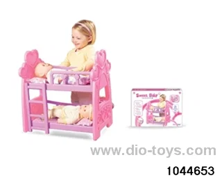 Baby bunk bed not functional in window box