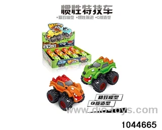 Lion off-road vehicle in display box