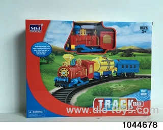 Electric rail train (tank compartment) (light train sound) in window box