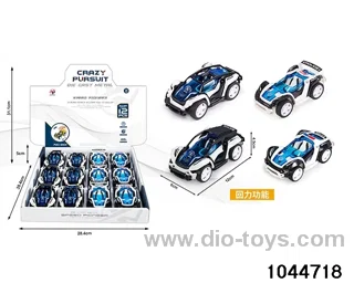 Huili alloy car in display box