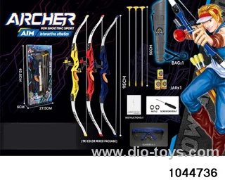1: 1.5 SIMULATED BOW AND ARROW IN WINDOW BOX