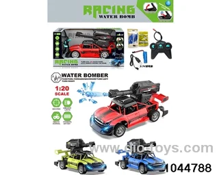 (GCC) 1:20 water bomb remote control vehicle in window box