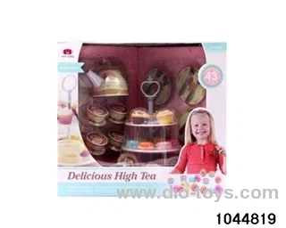 Tinplate afternoon tea suit in window box