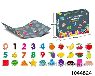 Fruit digital magnet puzzle in color box