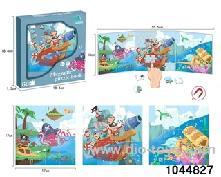 PIRATE PUZZLE IN COLOR BOX