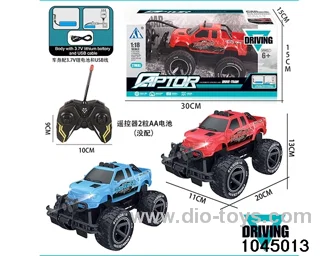 1:18 rc car/include battery