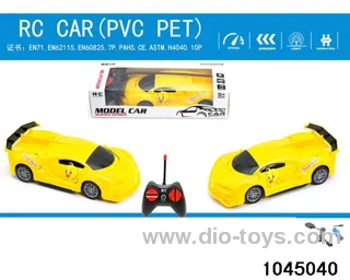 1:20 4 ch rc car with light/include battery