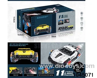 2.4G rc alloy stunt car