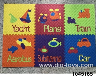 6pcs EVA floor mat