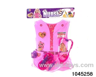 Nurse clothing in PVC bag