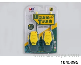 walkie-talkie in clam shell
