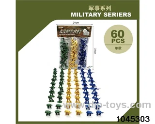 Military suit in PP bag with header
