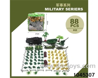 Military suit in PVC hang bag