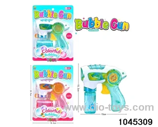 bubble gun in Blister with insert