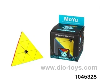 Rubik's cube in color box