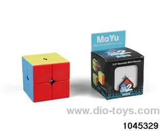 Rubik's cube in color box