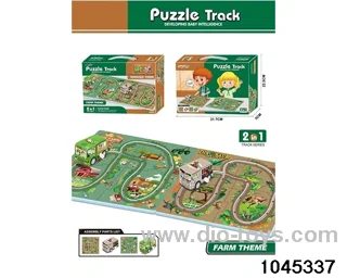 Puzzle in color box