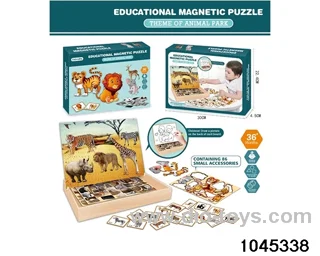 Puzzle in color box