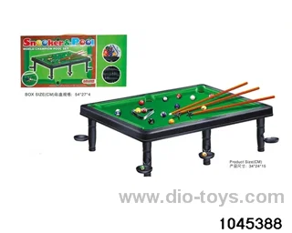 billiard in color box