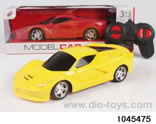 1:18 4 ch rc car with light/not include battery