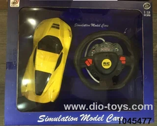 1:18 4 ch rc car with light/not include battery