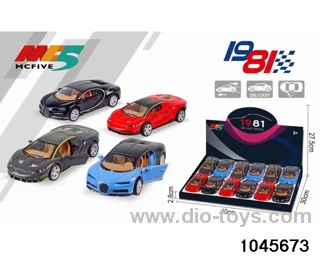 1:32 pull back alloy car/2 asstd