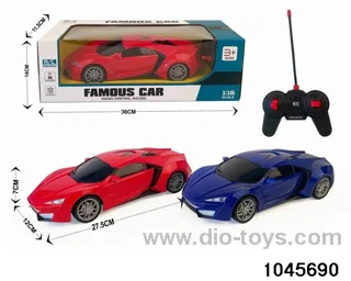 1:16 4 ch rc car with light/not include battery