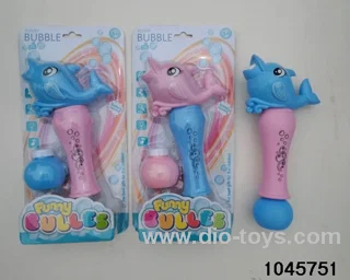 B/O bubble toys with light/music