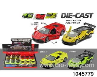 1:32 pull back alloy car