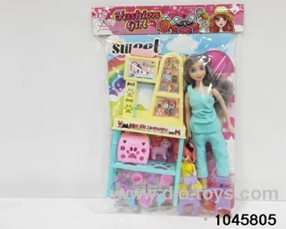 11 inch doll with 3 inch doll