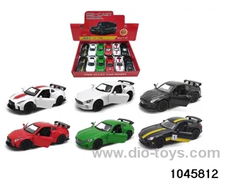 1:32 pull back alloy car