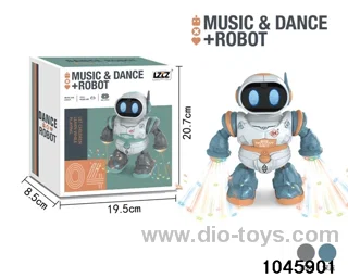 B/O robot with light/music