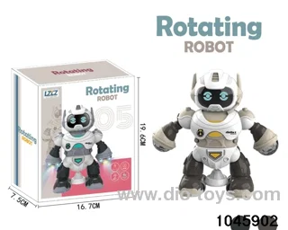 B/O robot with light/music