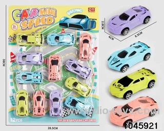 12pcs pull back car