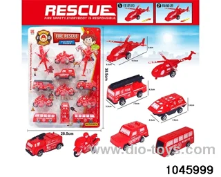 Fire and Rescue Combination in Blister card