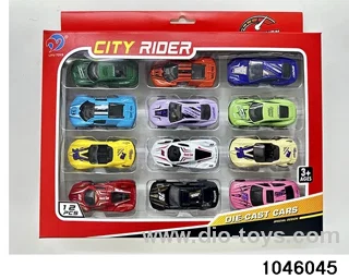 1:64 Scooter Alloy Car (12pcs) in window box