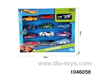 Sliding Alloy Car in window box
