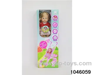 14 inch doll with IC in window box