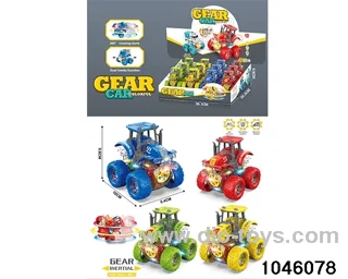 Double inertia car (12pcs/box) in display box