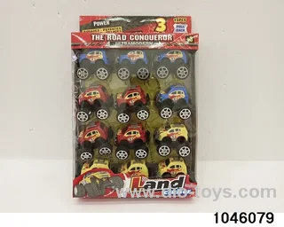pull-back vehicle(12pcs）in window box