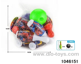 bowling ball in Net bag
