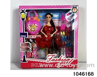 11 inch 9 jointed doll in window box